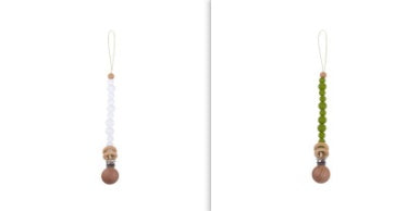 Baby Products Soothing Beech Wood Clip Pacifier Chain