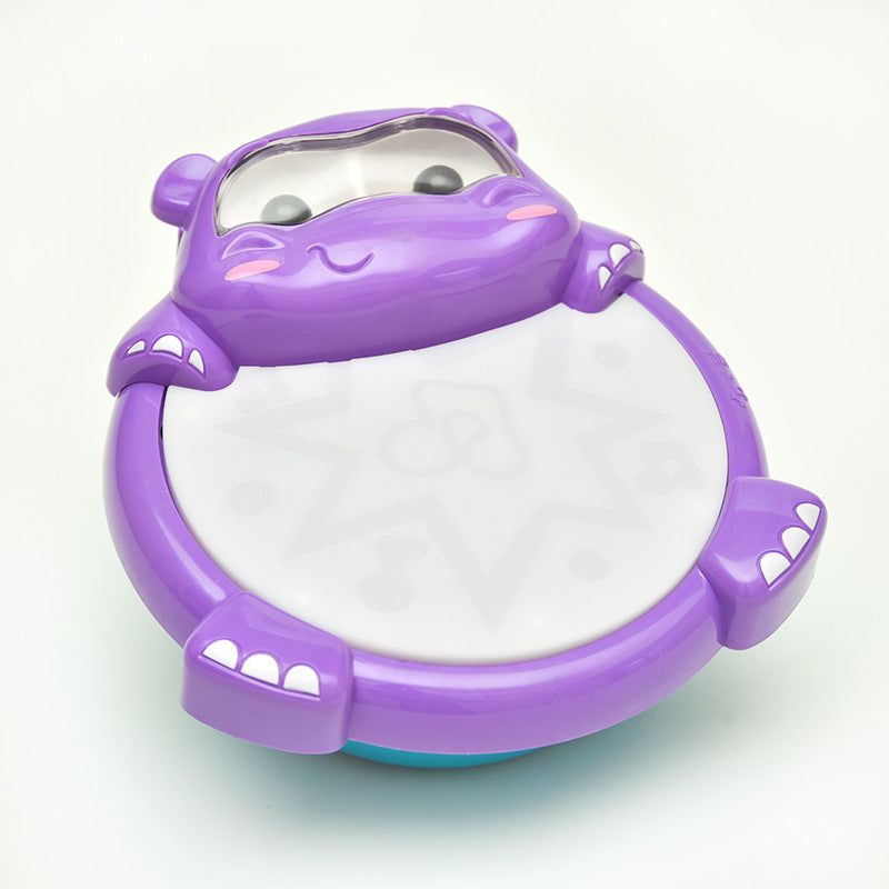 Musical Hippo Electronic Drum Toy Early Education