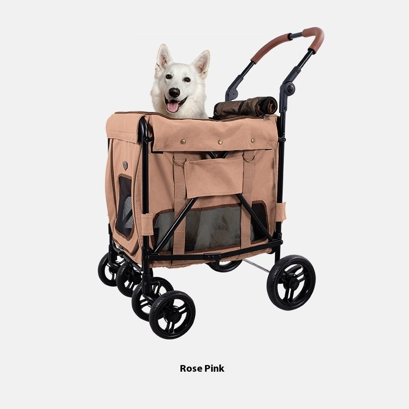 Pet Cart Portable Foldable Trolley