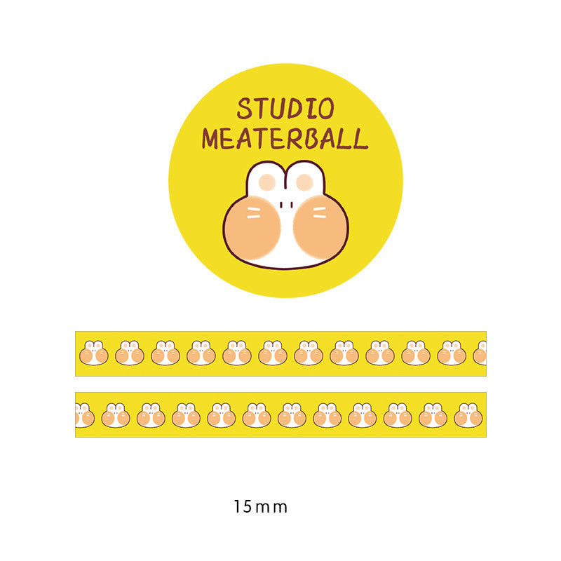 Hand account transparent PET tape