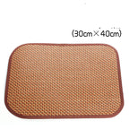 Pet rattan straw mat