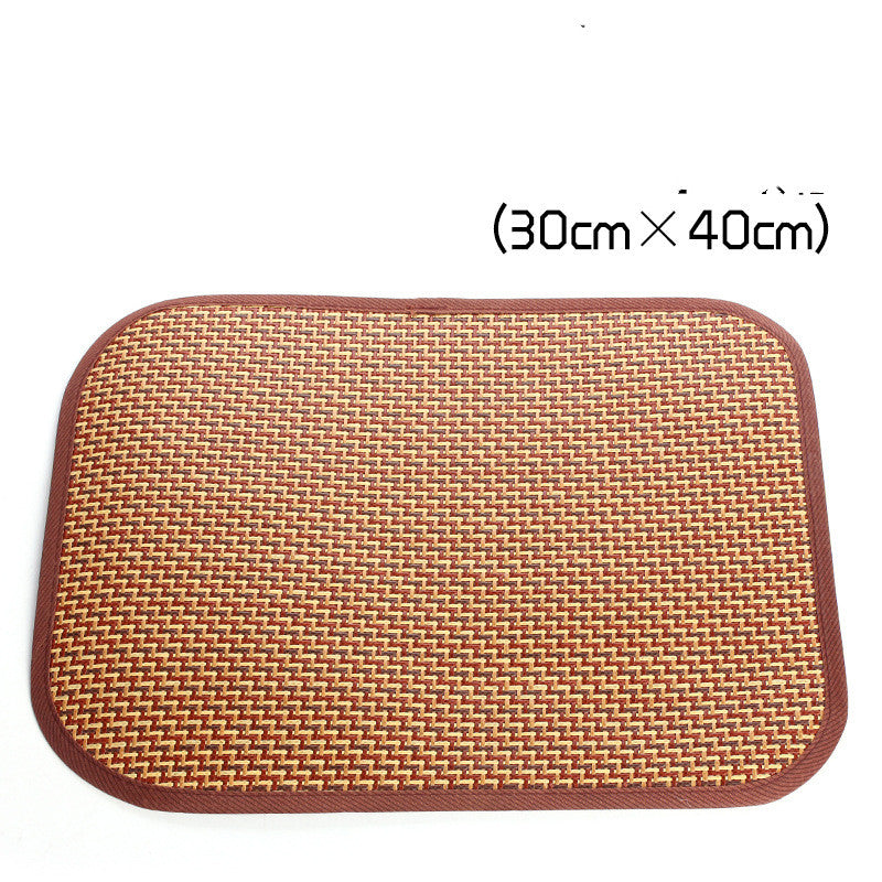 Pet rattan straw mat