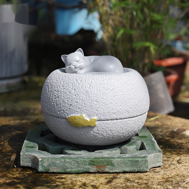 Resin Pet Urn Commemorative Tank