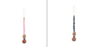 Baby Products Soothing Beech Wood Clip Pacifier Chain