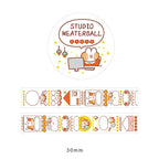 Hand account transparent PET tape