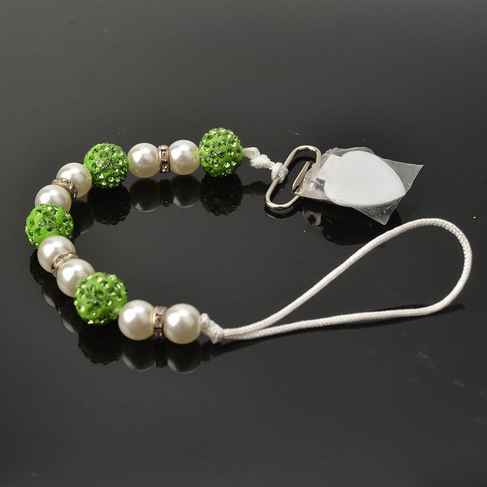 Baby Products Fork Drop-preventing Chain Comfort Pacifier Clip