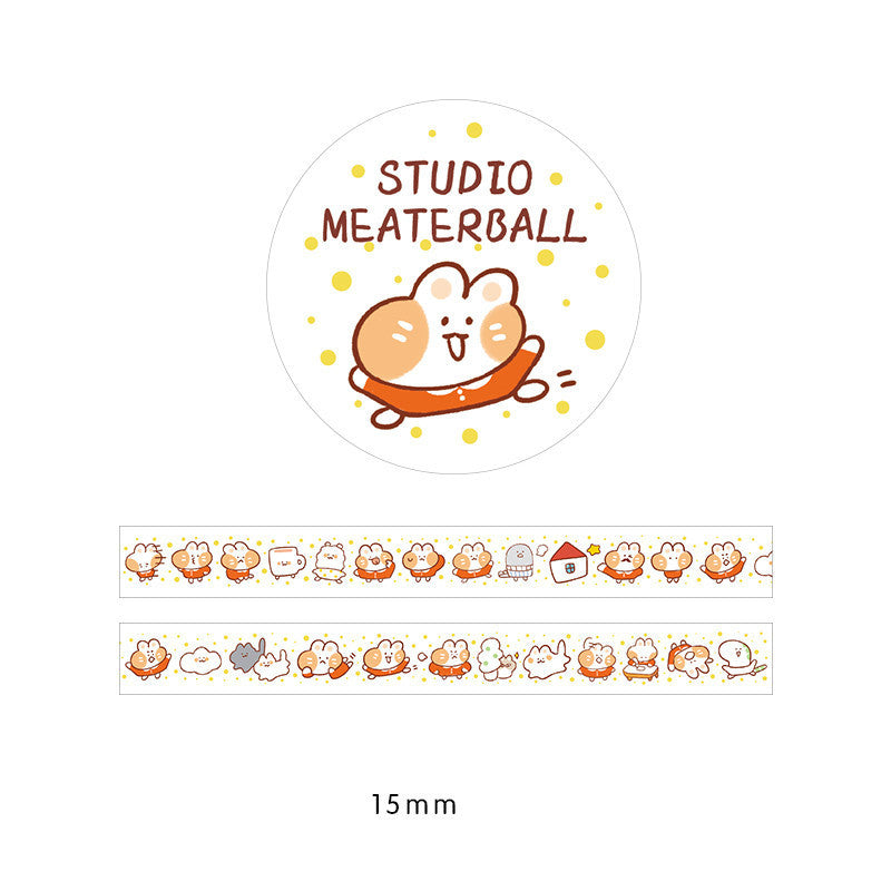 Hand account transparent PET tape