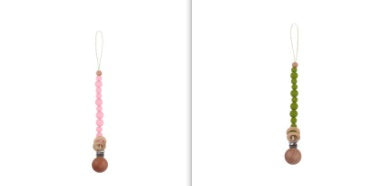 Baby Products Soothing Beech Wood Clip Pacifier Chain