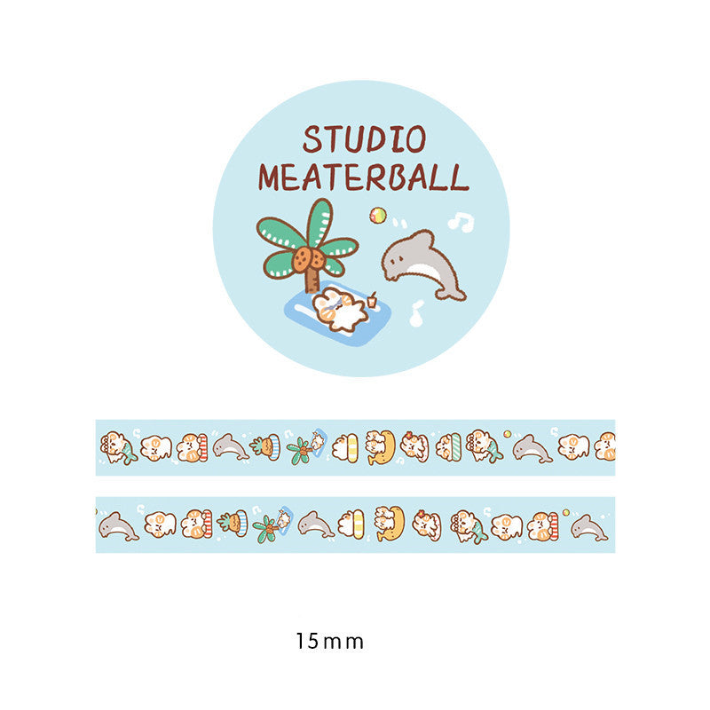 Hand account transparent PET tape