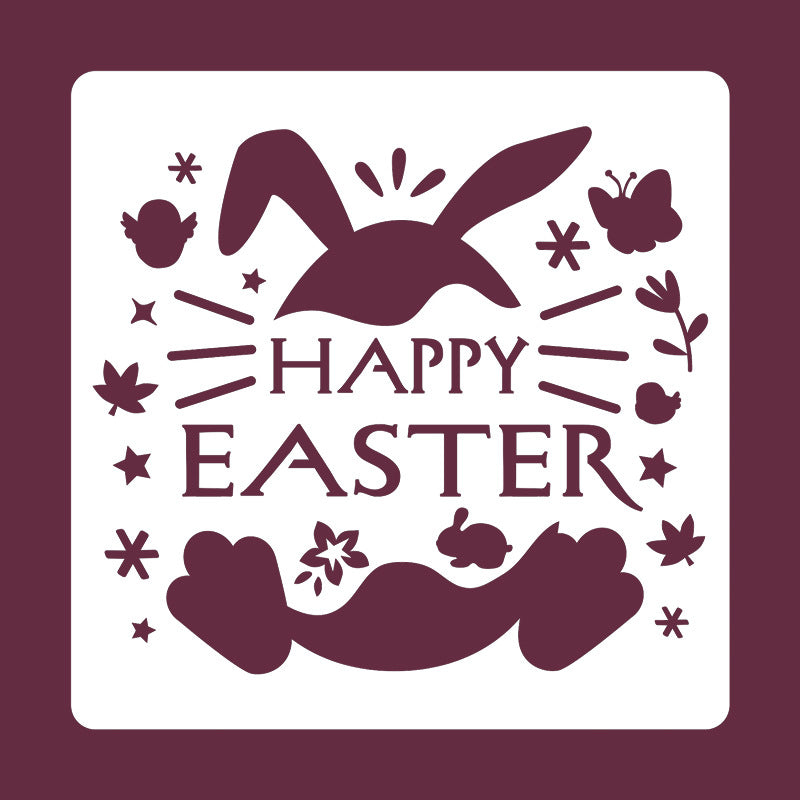 Painted Pet Decorative Cutout Template