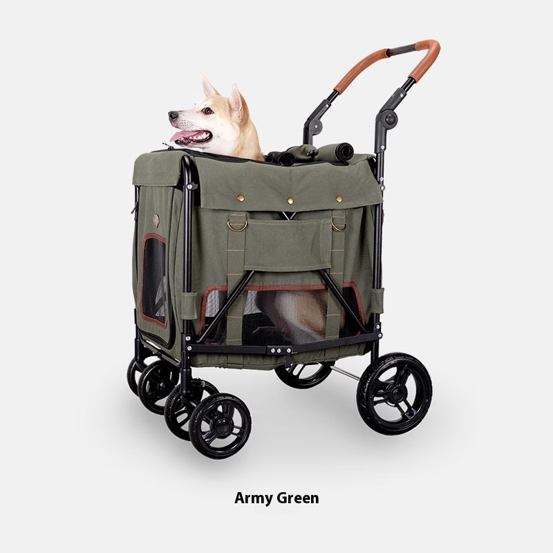 Pet Cart Portable Foldable Trolley