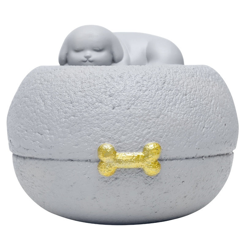 Resin Pet Urn Commemorative Tank