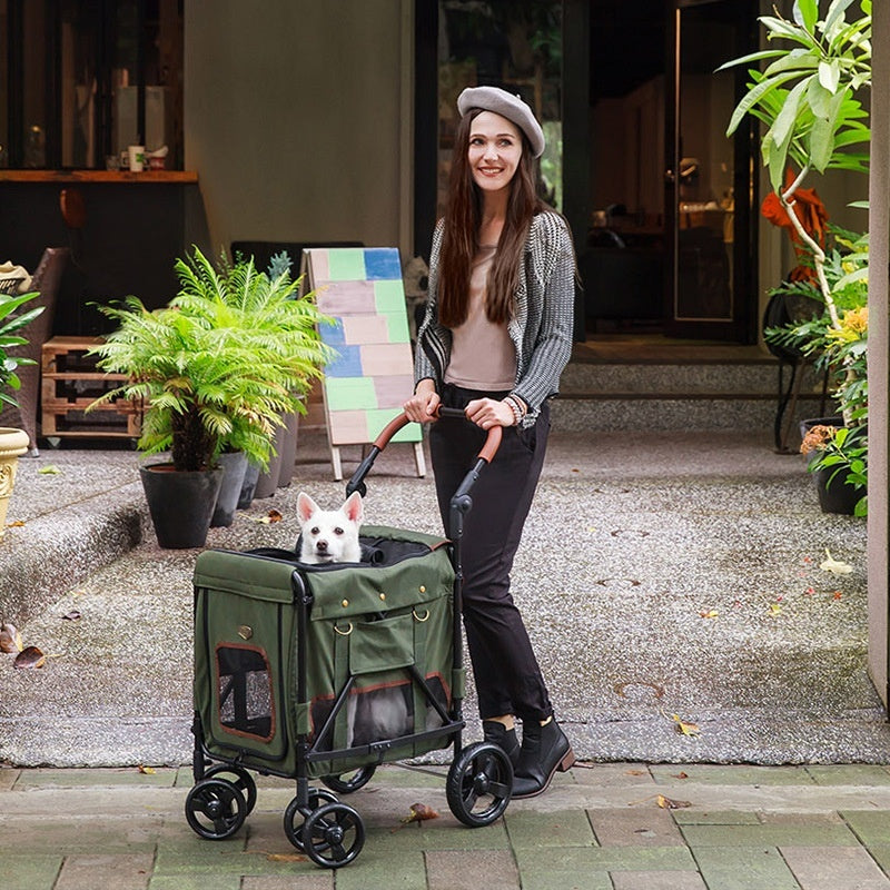 Pet Cart Portable Foldable Trolley