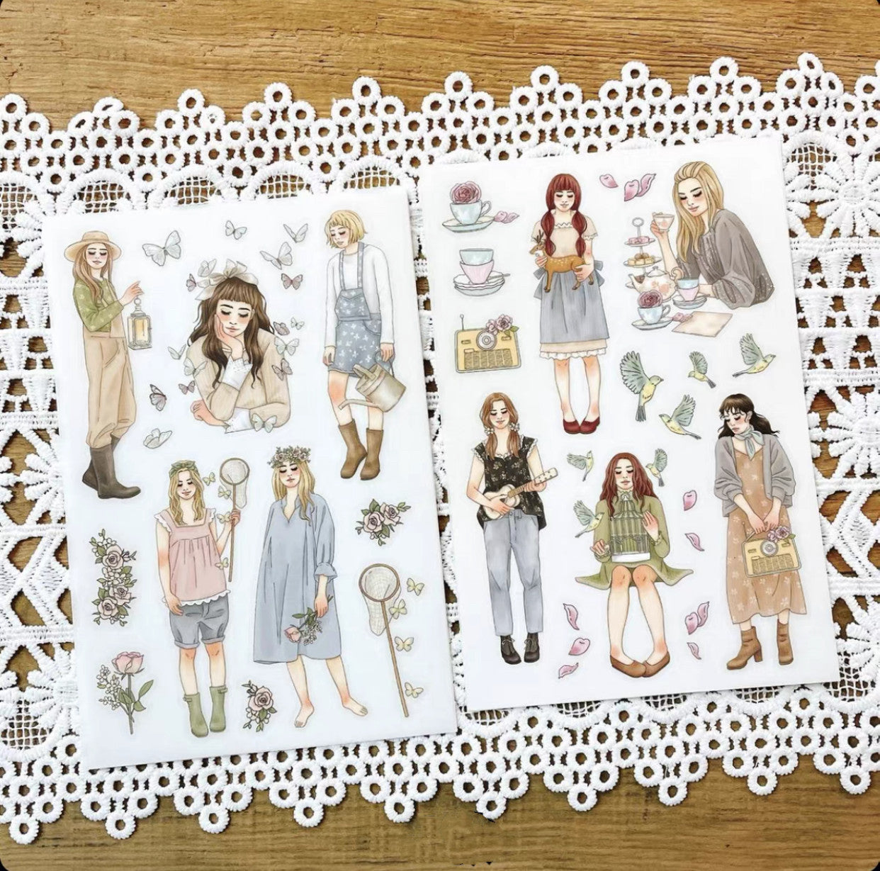 Sweetheart PET Tape Transfer Sticker