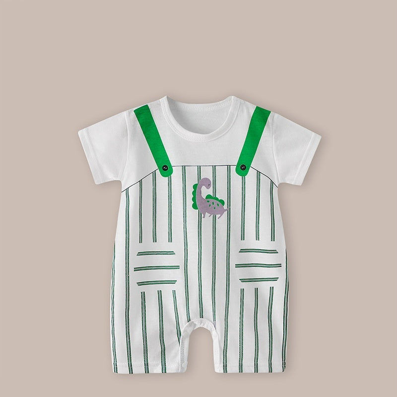 Baby Thin Short Sleeve Newborn Baby Child Jumpsuit Romper