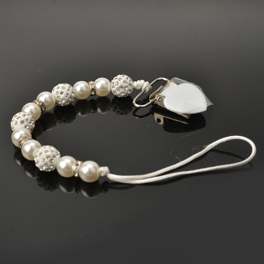 Baby Products Fork Drop-preventing Chain Comfort Pacifier Clip