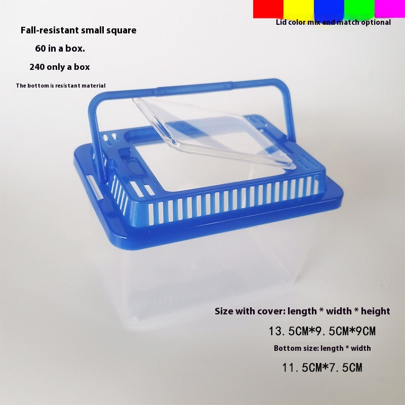 Portable Plastic Pet Feeding Box