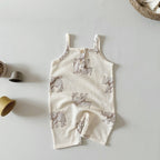 Baby Jumpsuit Class A Waffle Baby Going Out Clothes