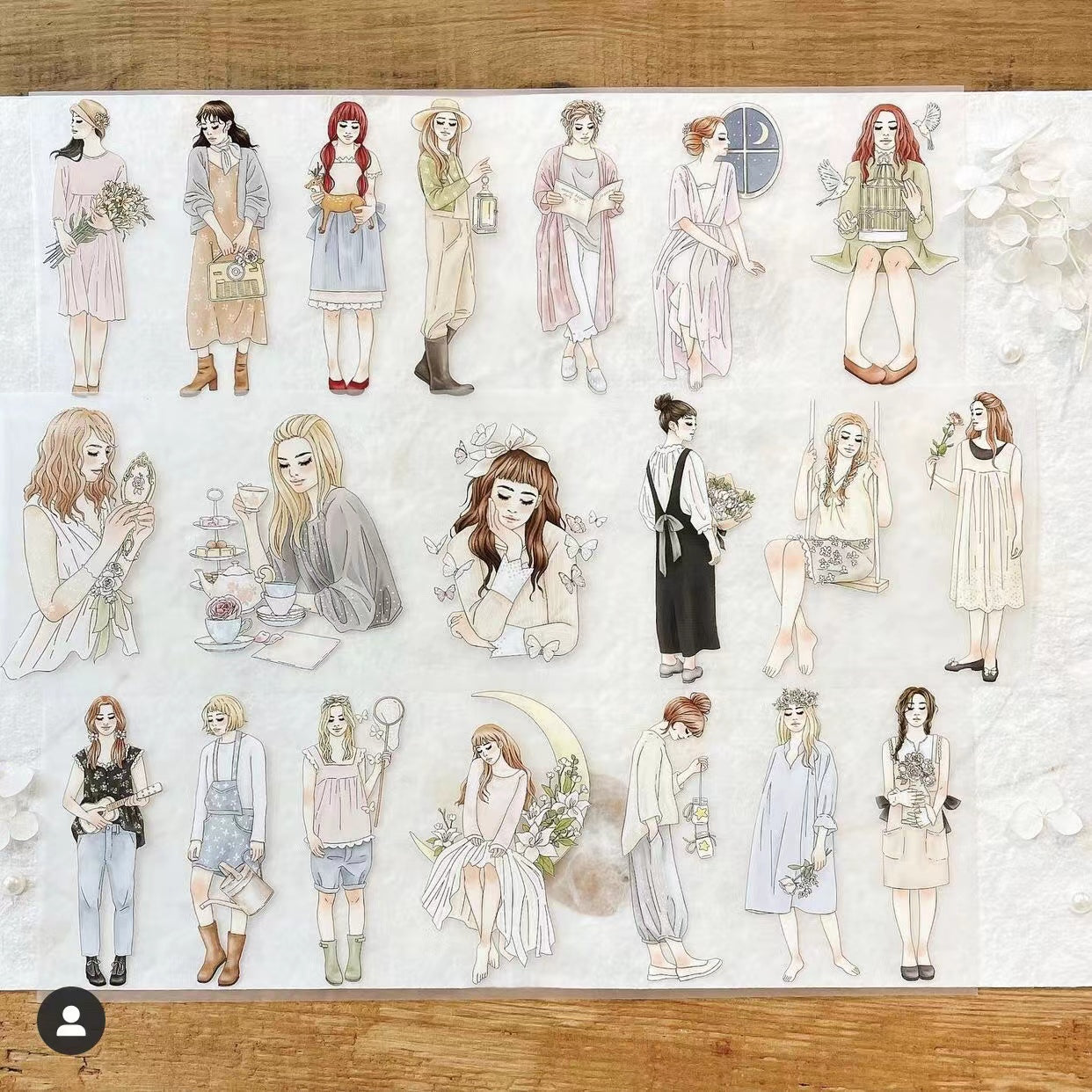 Sweetheart PET Tape Transfer Sticker