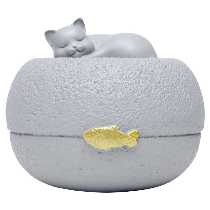 Resin Pet Urn Commemorative Tank