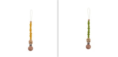 Baby Products Soothing Beech Wood Clip Pacifier Chain